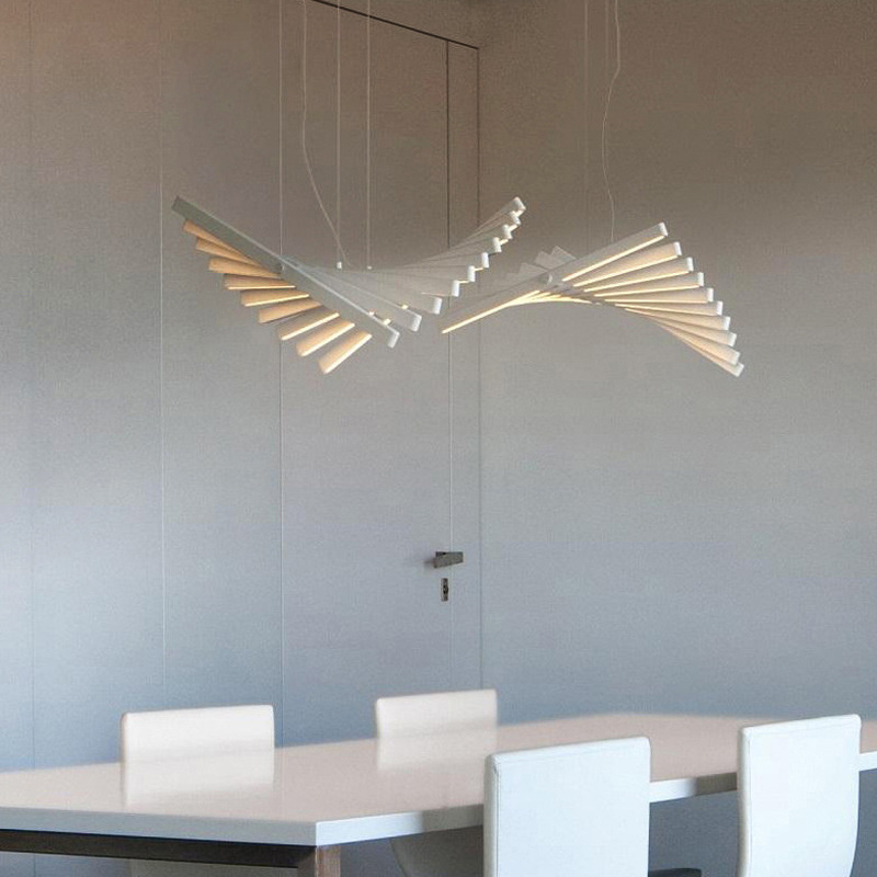 Fashion Fishbone Shape Office Strip Lamps - Image 6
